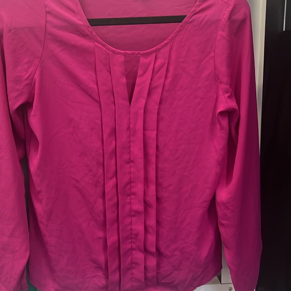 Express top pink-purple